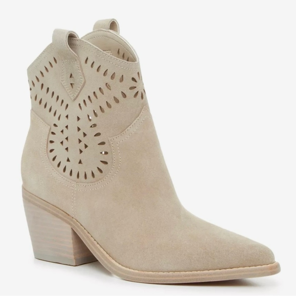 Marc Fisher Elyma Cowboy Bootie Size 6.5